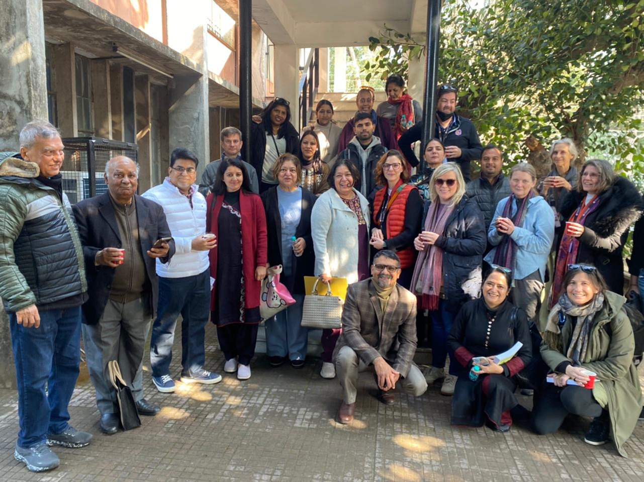 A group of 13 faculty members from various universities of the United States visited the Department of Gandhian and Peace Studies, Panjab University, Chandigarh today.